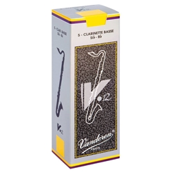 Vandoren CR6225 V12 Bass Clar 2.5 Reed Box