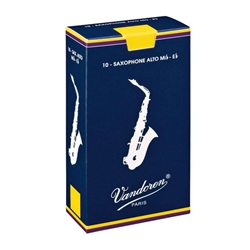 Vandoren SR2125 Alto Sax 2.5 Reeds, box of 10